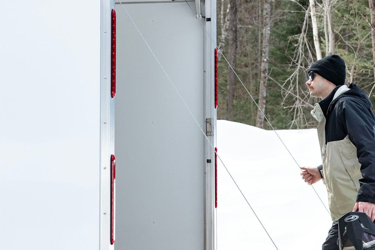 Triton NXT Series Enclosed AllAluminum Cargo/Snow Trailers w/Options